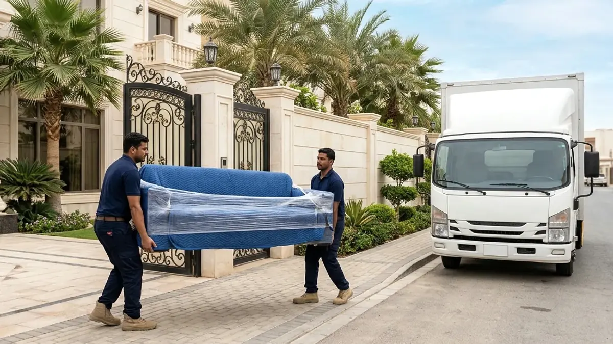 الوصول إلى حي أبحر الشمالية بجدة في رحلة نقل عفش قادمة من حي المرجان